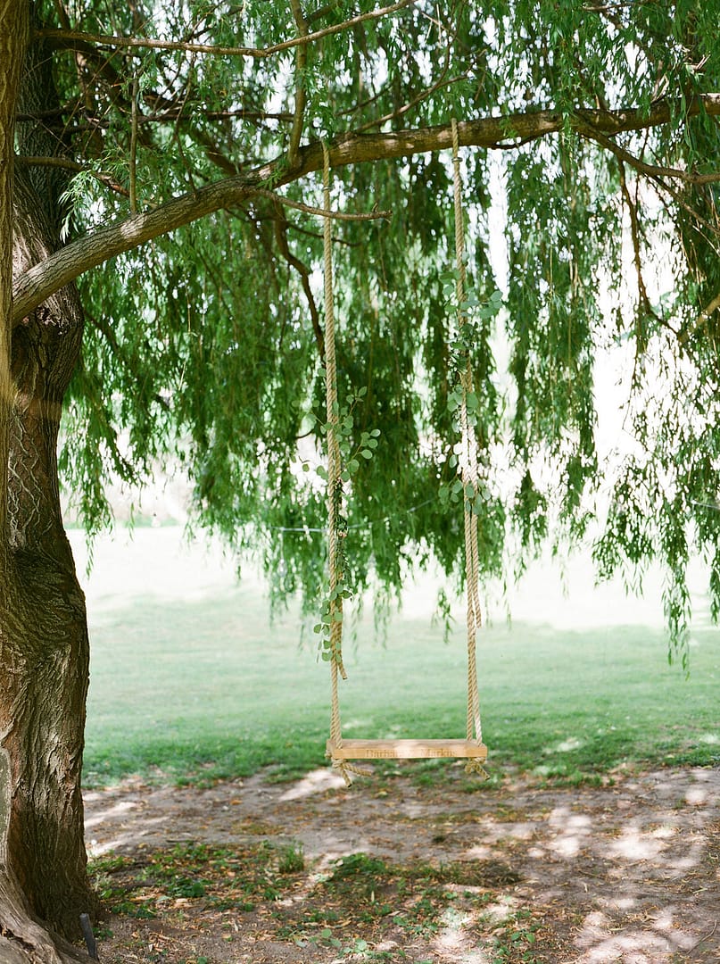 Hochzeit im eigenen Garten
